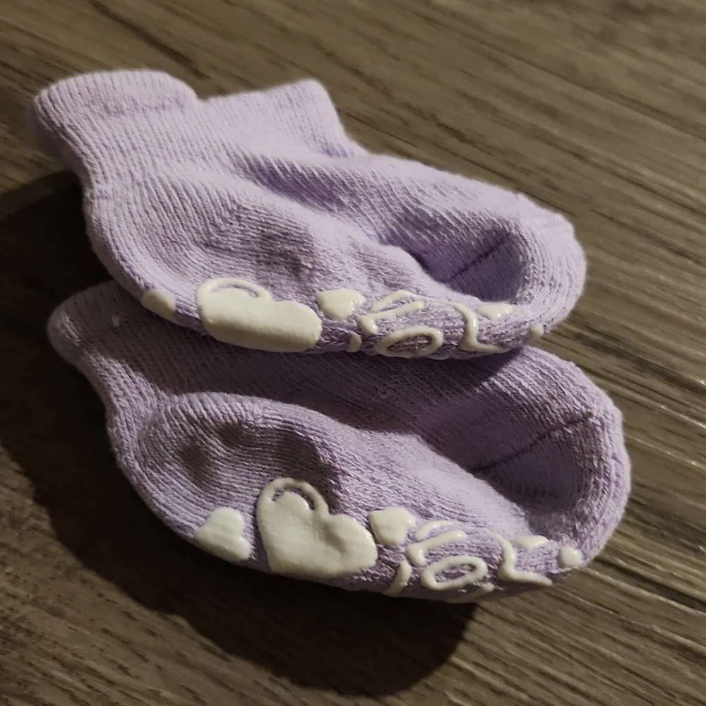 🐻 New Baby Skid resistant socks